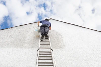 Peinture extérieure au Thuit — façades et ravalement